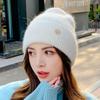 Hat Women's Winter M Standard Warm Fleece Thickened Knitted Hat Couple Wool Hat