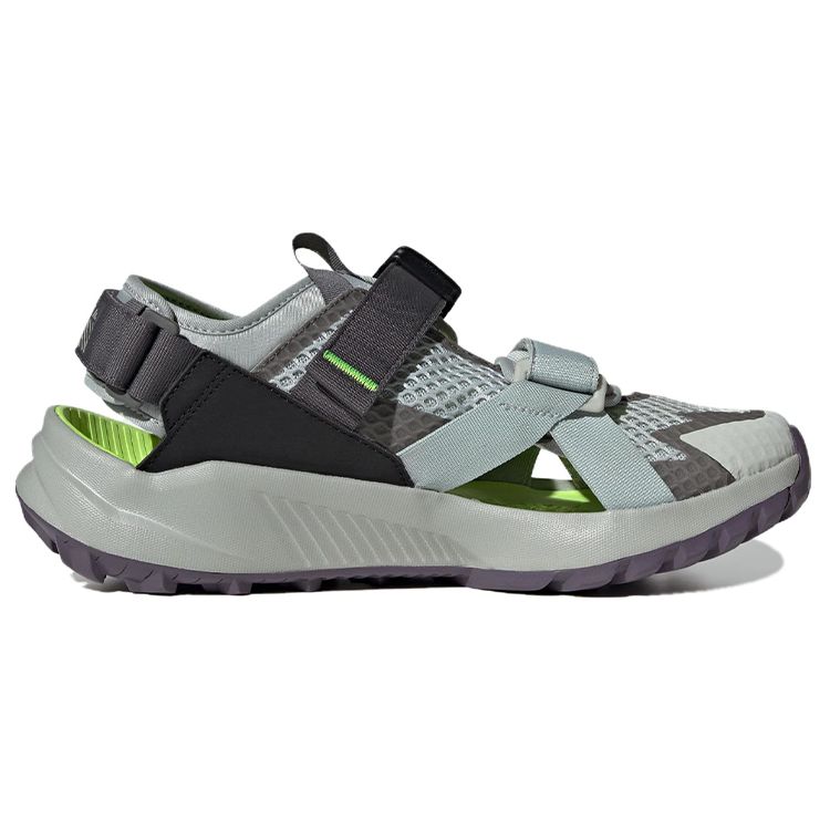 Adidas Terrex Hydroterra AT Sandal Wonder Silver Lucid Lemon кроссовки унисекс серо-четырехцветные IF7598