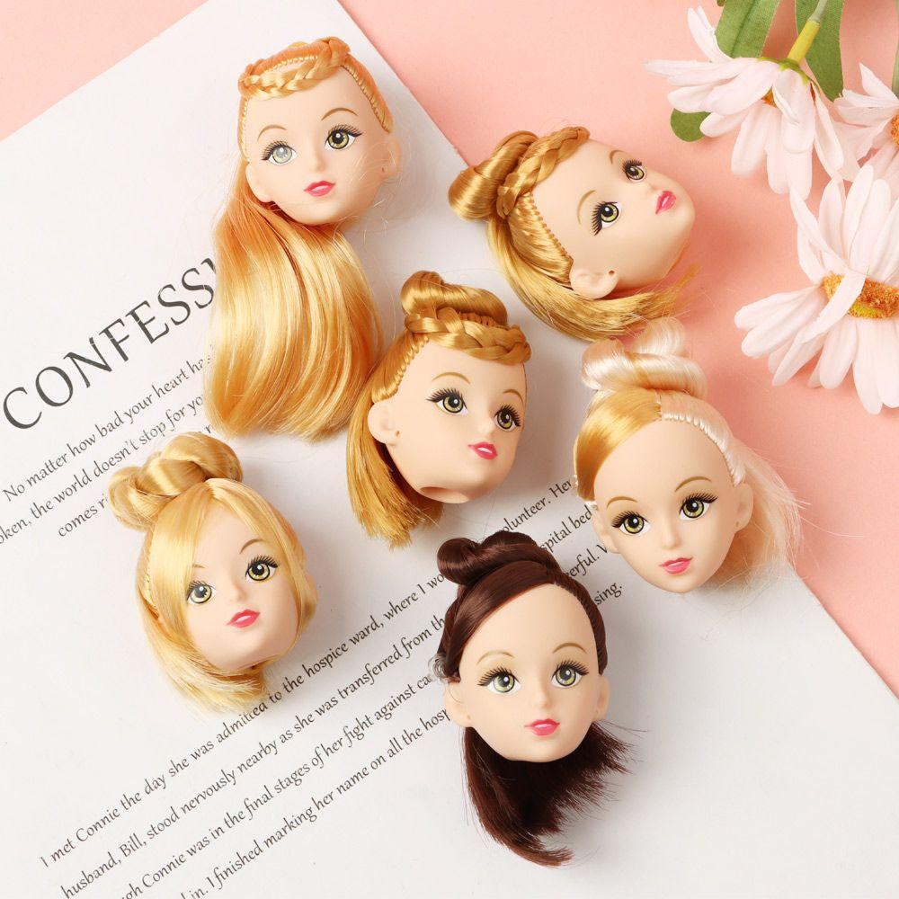 Игрушки Прически 1/6 BJD Древние Куклы Аксессуары Кукольная Голова 30 Кукол Шарнир DIY Головной Убор