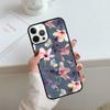 Чехол с тропическими цветами для iPhone 17 Air 13 12 14 15 16 Чехол для Apple Pro Max Plus