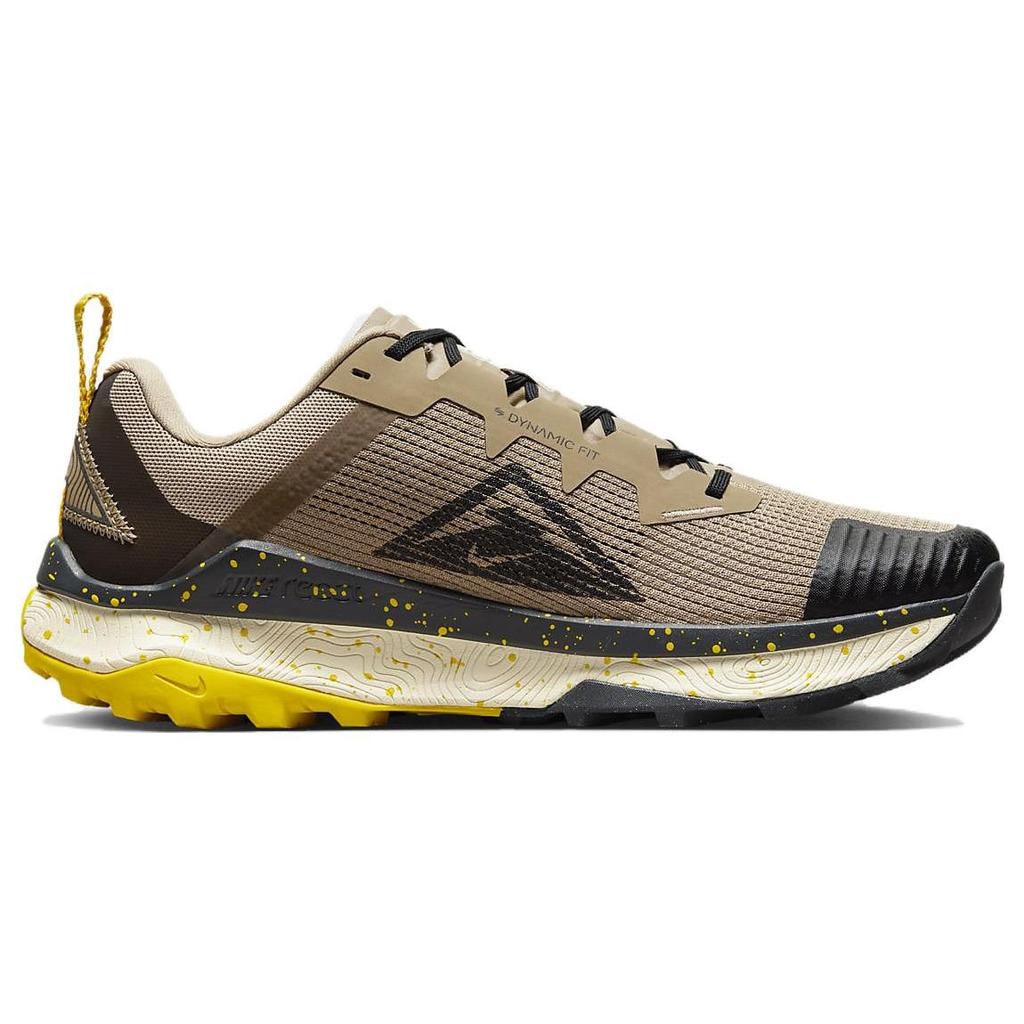 Nike Wildhorse 8 Khaki Vivid Sulphur Мужские кроссовки Коричневый антрацитовый черный DR2686-200