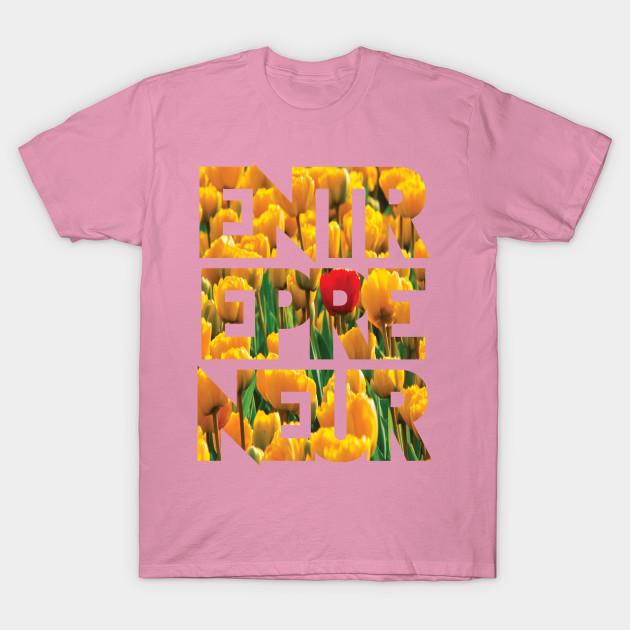 T Shirt Women Eternal Entrepreneur Tulips Harajuku Print Kawaii Tshirt Summer Short Sleeve Female T-Shirt Top Tee