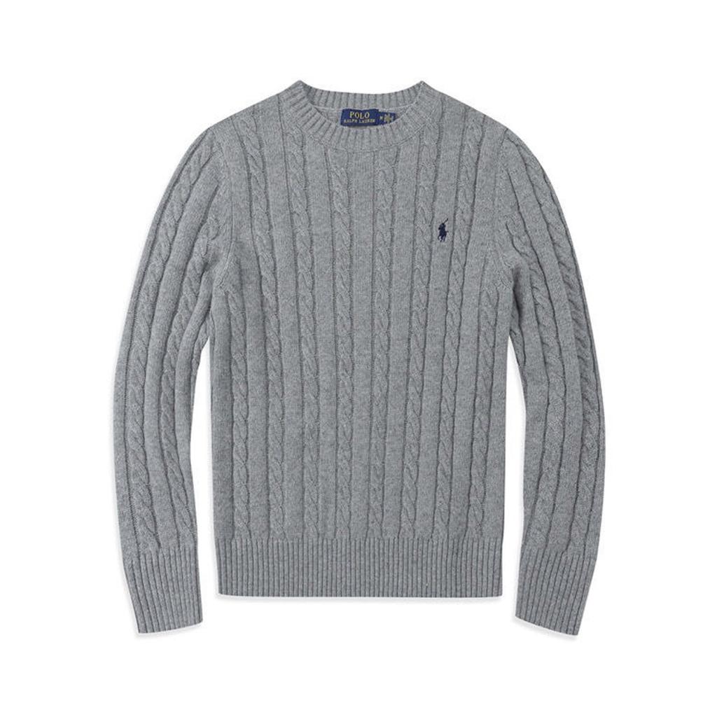 ZYLLO Round Neck Pullover Fashionable Top Knitted Sweater Casual Sweater Men Clothing Autumn/winter