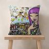 Мультяшное Искусство Каваии Город Tokidoki внутри Подушка Аниме Подушка Диван Кровать Наволочка для Подушки Подушка-Подушка Мода