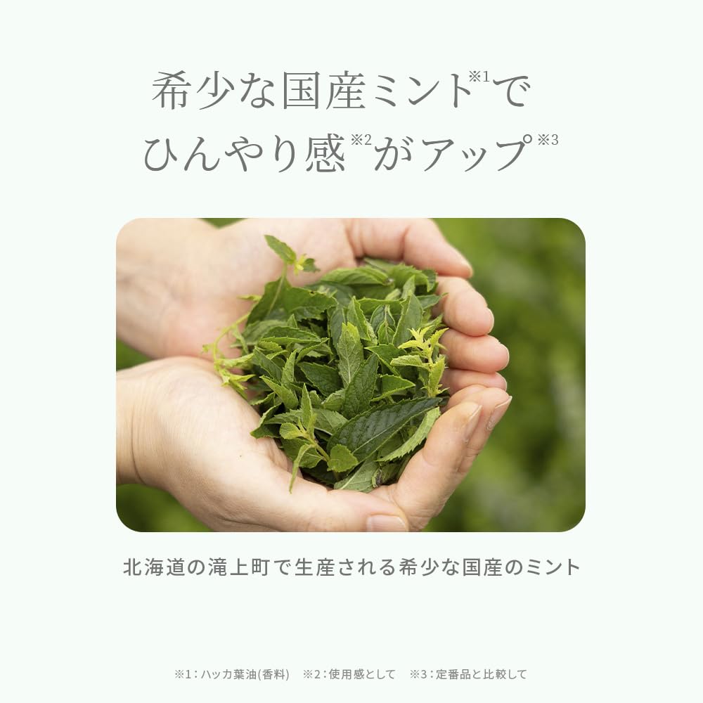 Natura Glace UV Loose Powder Mint Clear Color SPF40 Mint Scent Soap Remover PA+++