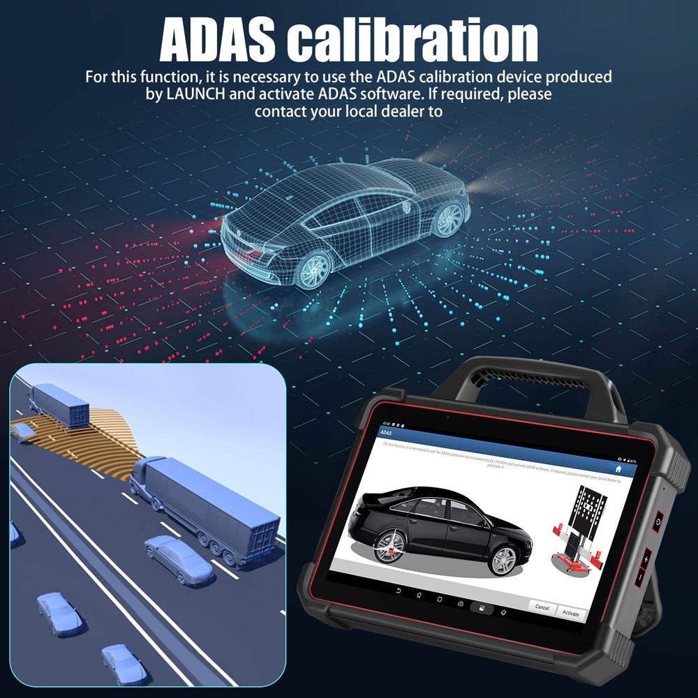 2025 Launch X-431 PAD VII PAD 7 Elite Automotive Diagnostic Tool Support Online Coding Programming and ADAS Calibration Get Free CRP123X