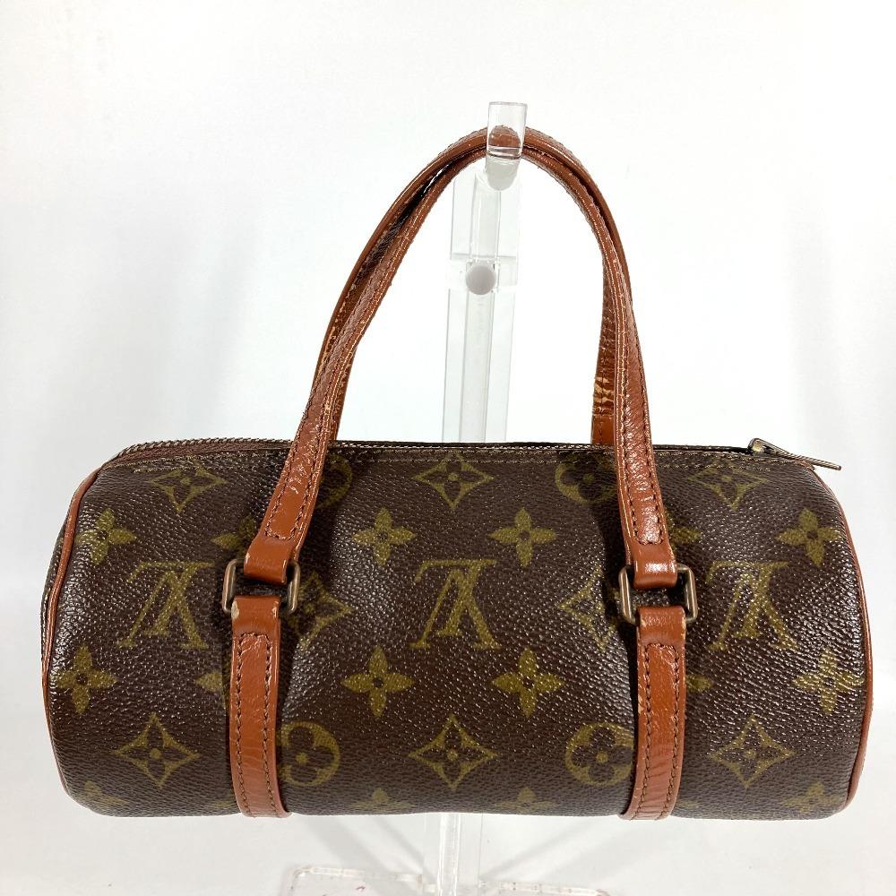 Louis Vuitton M51367 Monogram Papillon 22 (older model) Cylindrical Hand Bag