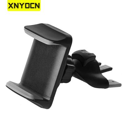 Xnyocn Универсальный автомобильный держатель для телефона с гнездом для CD, подставка, вращающаяся на 360 градусов, подставка для мобильного телефона для iPhone 8 XR XS Samsung Xiaomi