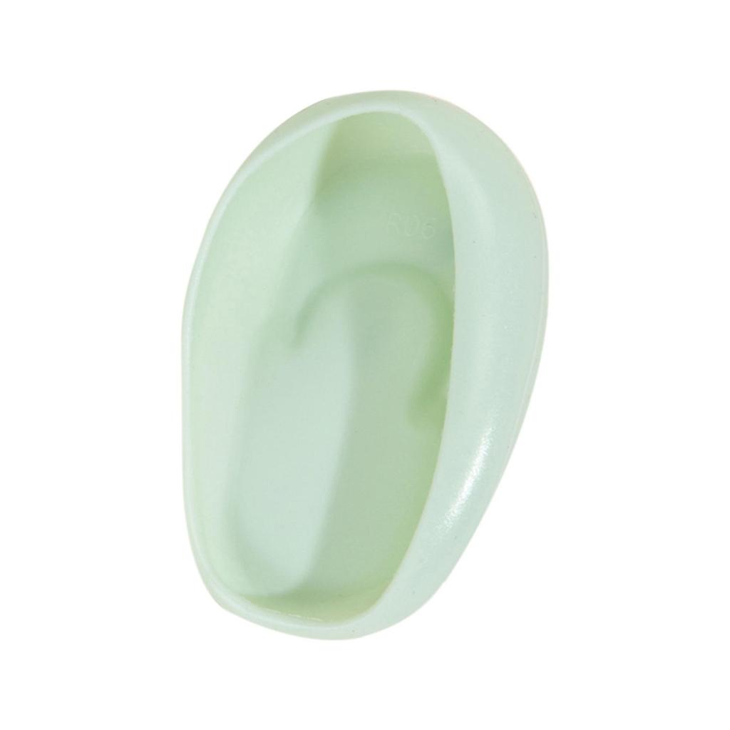 2Pcs Silicone Ear Cover Protector Soft Hairdressing Reusable Creative Hair Color