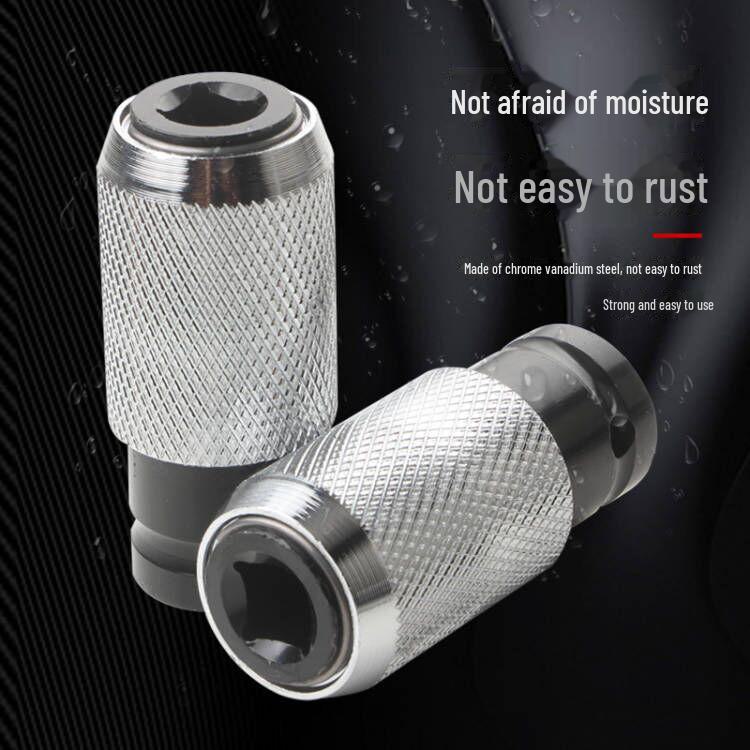 Адаптер для электрического молотка: Преобразуйте ударную дрель в квадратную/круглую рукоятку для многофункционального сверления стен.