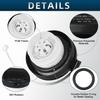 Fuel Tank Cap Gas Cap Compatible With Nissan 2013-2018 Altima, 2012- Frontier, 2015- Murano, 2013- Pathfinder, 2012- Versa, Infiniti JX35 QX60