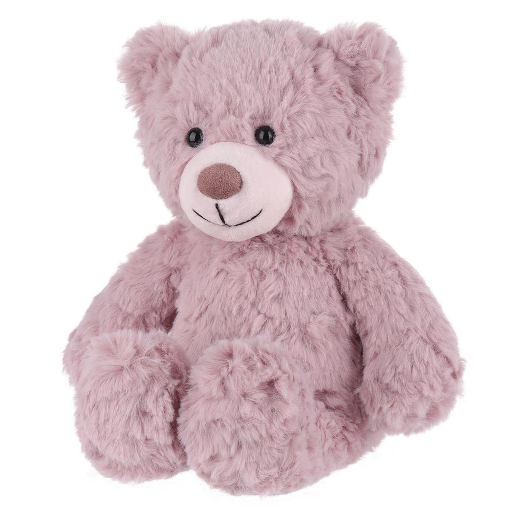 Apricot Lamb Pink Flower Bear Plush Toy, Soft and Cute, Fluffy Pink Flower Bear for Boys and Girls, 20cm