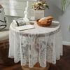 American Ins Wind Party White Lace Retro Hollow Round Tablecloth Tablecloth Spot