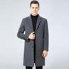 Мужское двустороннее зимнее шерстяное пальто - Корейский стиль, Большой размер, Кашемировая куртка