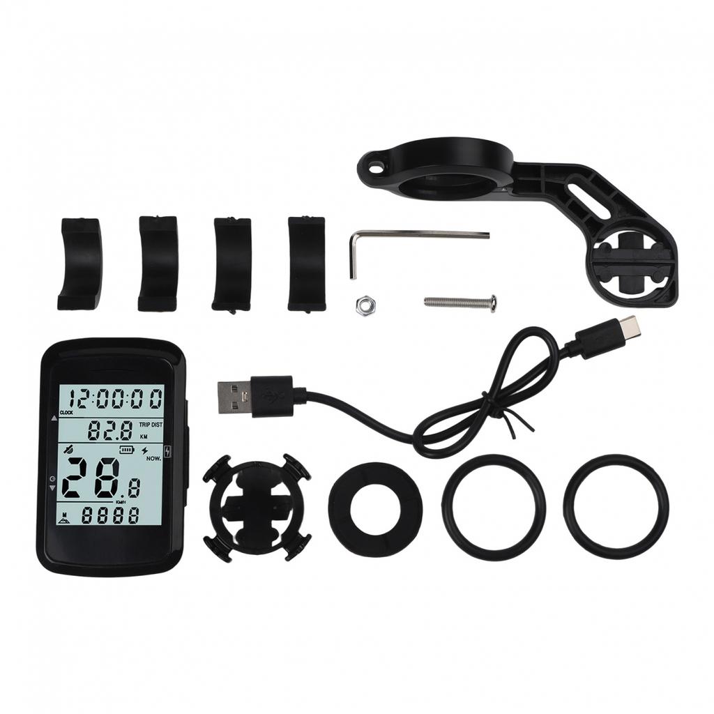 GPS Bicycle Speedometer and Odometer with Long Battery Life and Backlight