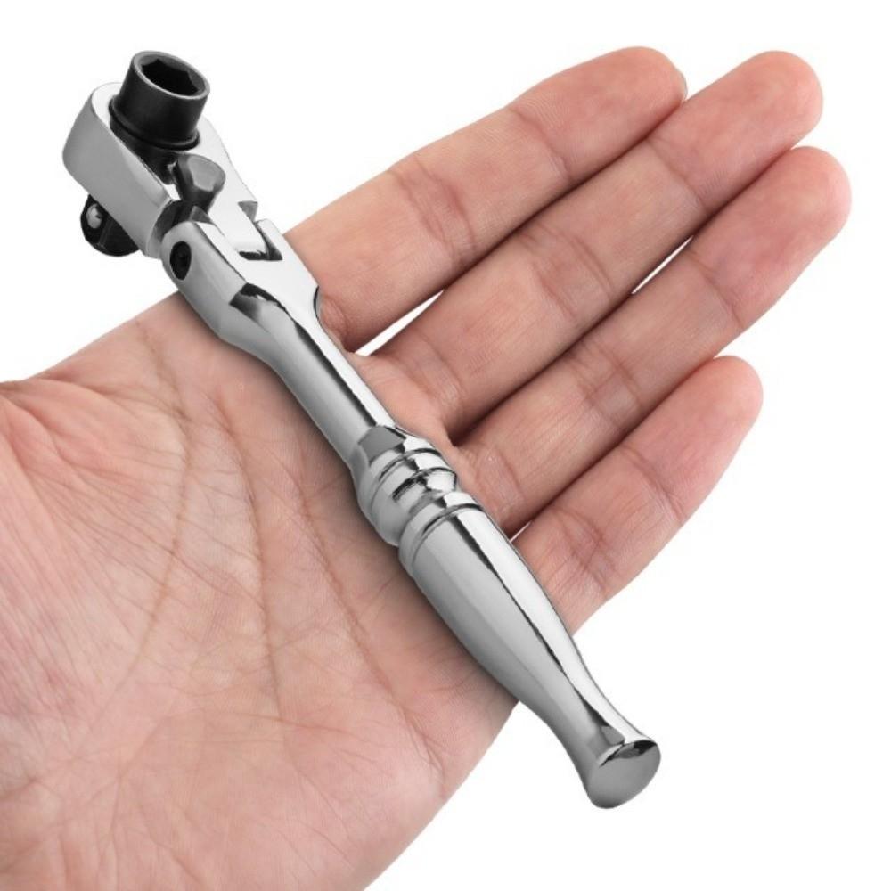 Metal Quick Spanner Tool 1/4 Inch Double Head Ratchet Portable Ratchet Wrench  DIY Projects