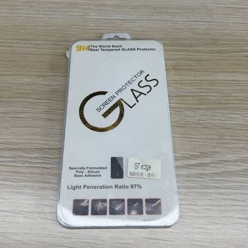 For Samsung Galaxy S7 Edg Tempered Glass Film With Injection Molding Tech And Shockproof Features
