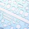Accessories Drafting Supplies Mathematical Geometry Wavy Line Ruler Template Rulers Drawing Ruler