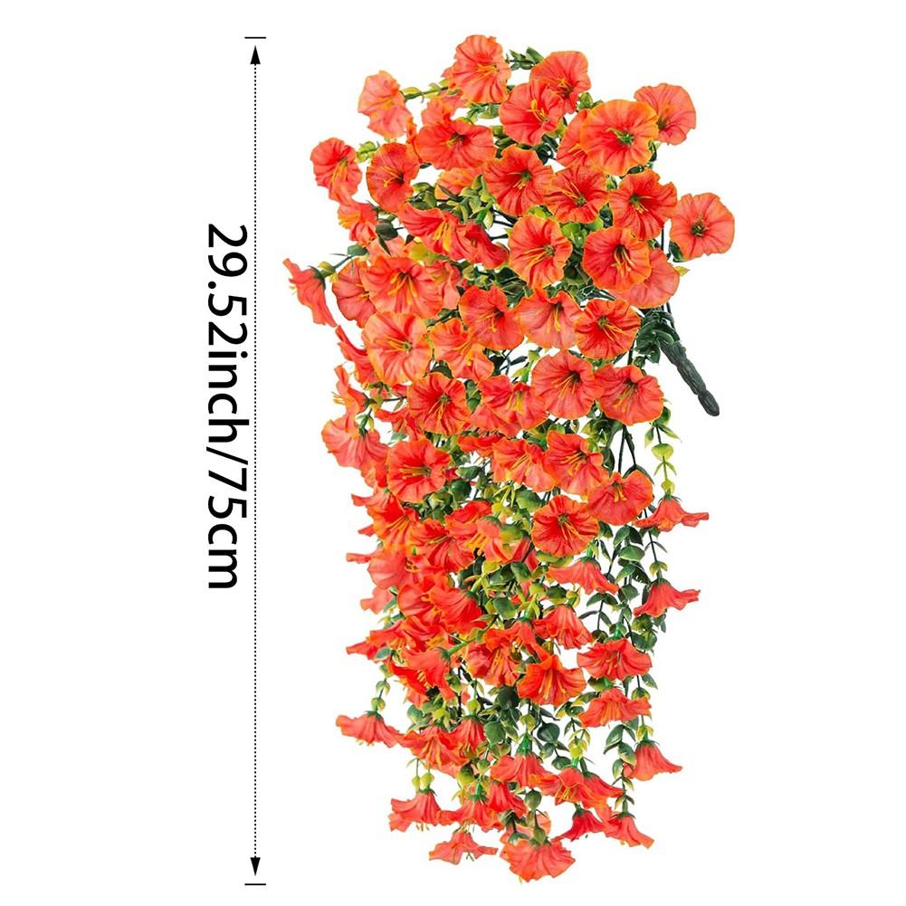Шелковые ипомеи, свисающие цветы, без усилий оживляют ваше пространство.