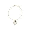 Collier Luxenter avec zircon multicolore finition or 18k - Thiem