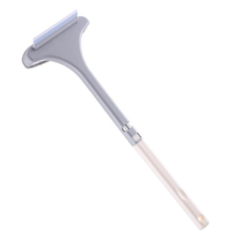 Щетка для оконного стекла, бытовой стеклоочиститель, скребок для окон, сетчатая щетка для щетки для ванной комнаты, двусторонний инструмент для чистки ванной комнаты