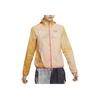 Nike Repel Hooded Breathable Comfortable Long Sleeve Jacket Women Jackets Yellow DX1042-611