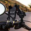Motorcycle QC 3 USB Quick Charger Mirror Handlebar Stand Smart Phone