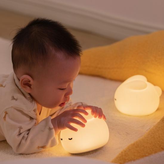 Высокое качество, маленький ночник, мультяшный силиконовый ночник с таймером, USB для кормления детей, светодиодный прикроватный ночник для сна