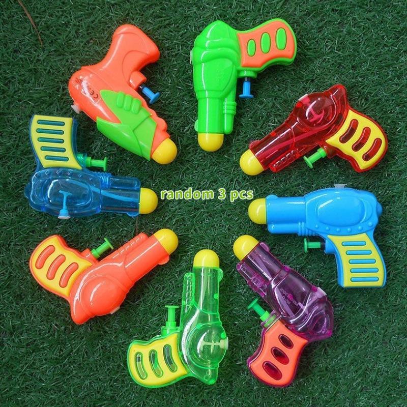 3PCS Kids Water Gun Toys Handheld Spray Set for Summer Outdoor Beach Pool Play Fun