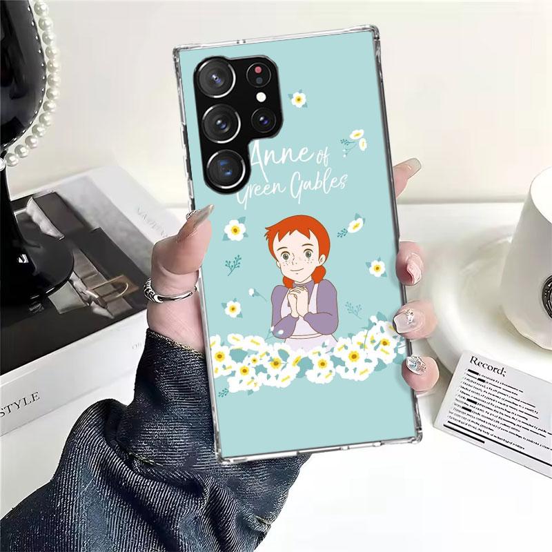 A-Anne Of Green Gables Shirley Soft Phone Case For Samsung Galaxy S22 S23 S24 S25 Edge S26 Ultra S20 FE S21 Plus + Fundas Coque
