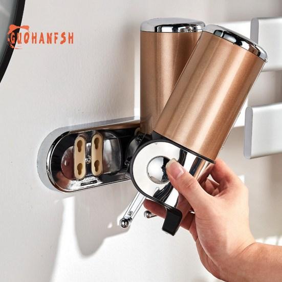 400ml Waterproof Soap Dispenser, Moisture-proof, Wall Mounted, Household Shampoo Liquid Soap Conditioner Dispenser, for Daily Life