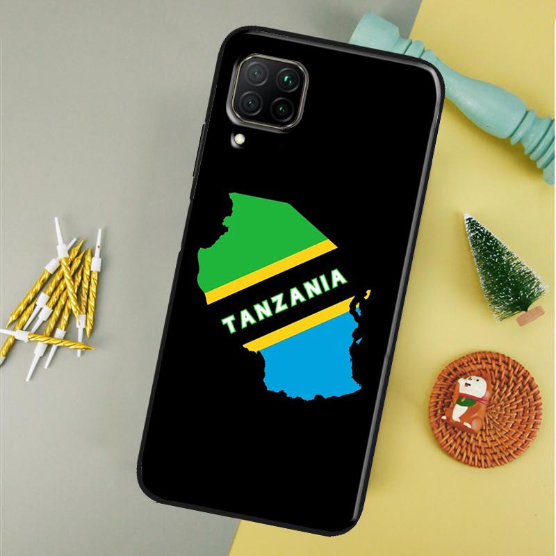 Tanzania National Flag For Huawei P60 Pro P30 P40 Lite Nova 10 9 SE 7i 8i 11i 12i 12s Y90 Y60 Y70 Y72 Y61 Y91 Case