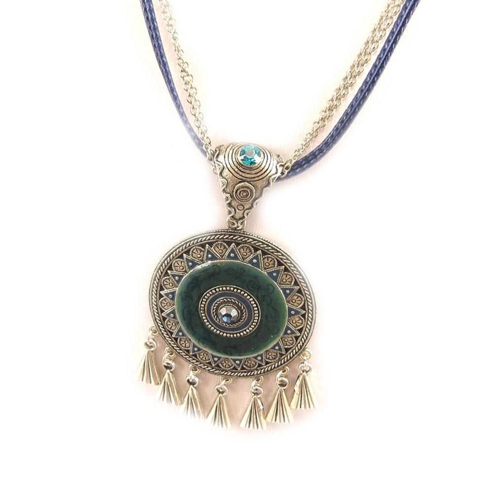 Les Trésors De Lily [E5706] - Дизайнерское колье «Воспоминания о прошлом», бирюзовый