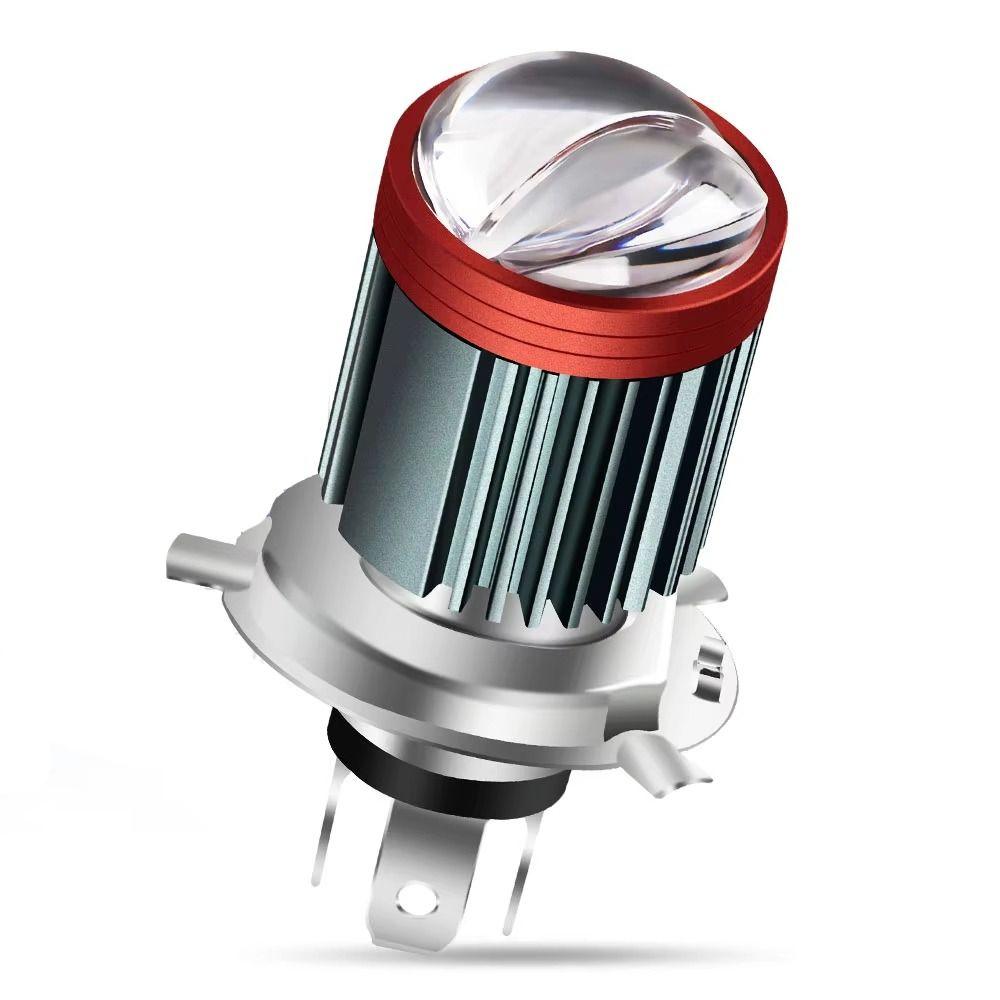High Low Beam Motorcycle LED Headlight Bulb H4 LED H6 BA2D Motorbike Spotlights Bulb Road Safety