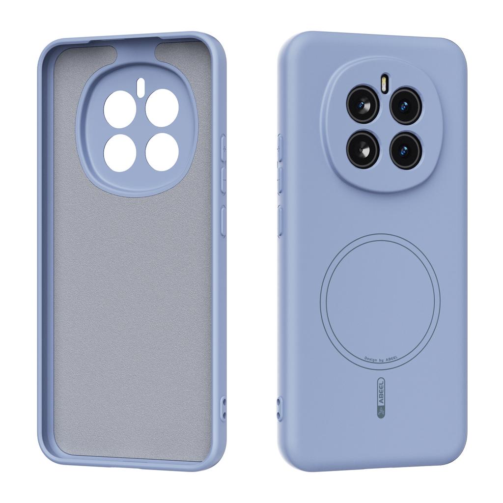Чехол для Huawei Honor Magic 7 Pro Мягкий Жидкий Силикон Защитная Накладка на Заднюю Крышку Чехол-Ракушка Для Magic 7 7Pro