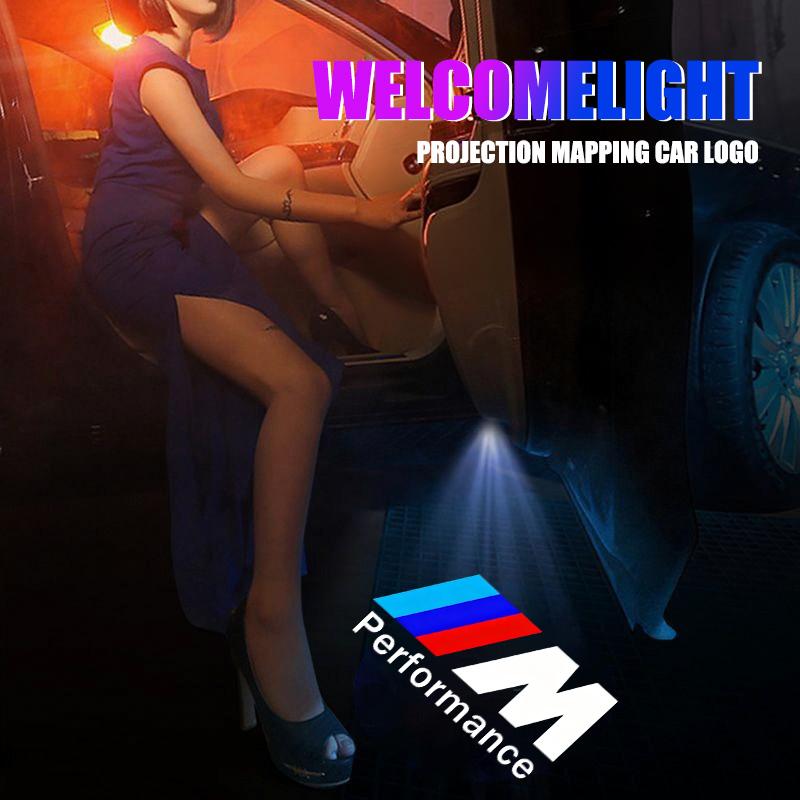 ARTO7 NEW 2018-2026 Led Car Logo Door Light Welcome Ghost Shadow Lamp For BMW E30 G20 G21 G29 Z4 M4 G02 M8 X7 G07 i4 ix40 Accessories