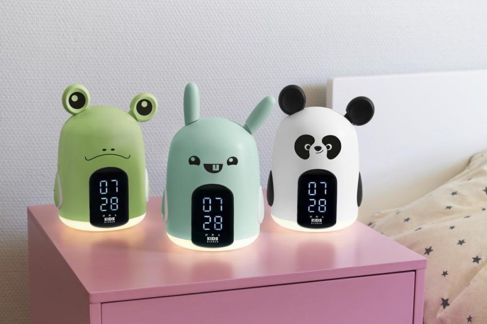RKIDSRABBIT BIGBEN Budzik & Lampka nocna dla dzieci, BigBen