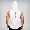 Muscleguys Brand Gym Clothing Fitness Hooded Tank Top Men Bodybuilding Stringer Tanktop Workout Singlet Sleeveless Hoodie Shirt