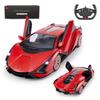 RASTAR Машинка на радиоуправлении Lamborghini Sián, масштаб 1:14, 2,4 ГГц, красная, двери открываются вручную, для детей