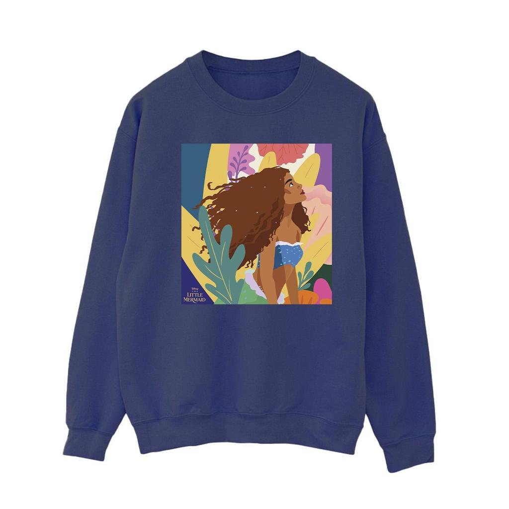 The Little Mermaid Womens/Ladies Sweatshirt