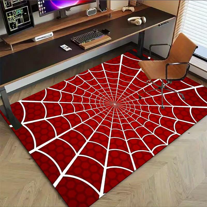 1PC spider web Extra Large Non Slip Floor carpet, Office, family, bedroom, Studio   Large Area Rug Indoor Rugs, , Vibrant Colors