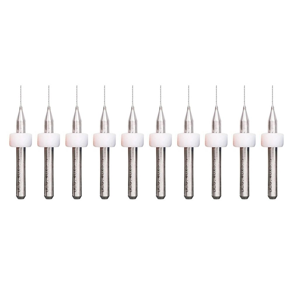 Для печатных плат с ЧПУ сплав вольфрамовая сталь карбид сверла 0.1мм-1.0мм мини PCB сверло