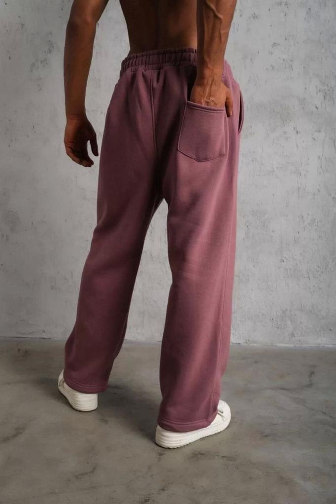 Мужской спортивный костюм больших размеров. Мужской спортивный костюм с багги - Dusty Rose