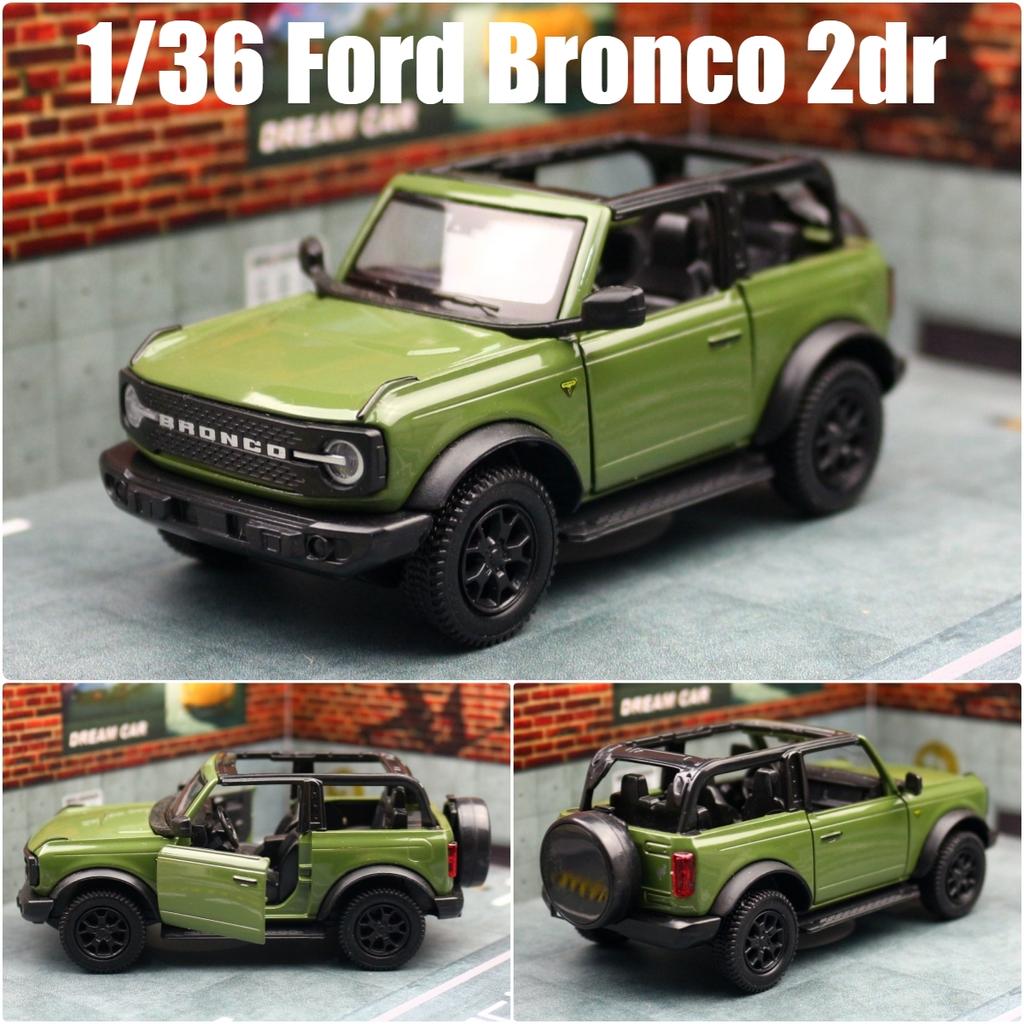 1/36 Ford Bronco SUV внедорожная игрушечная машинка модель для детей RMZ City литая миниатюра инерционная коллекционная подарочная для мальчиков
