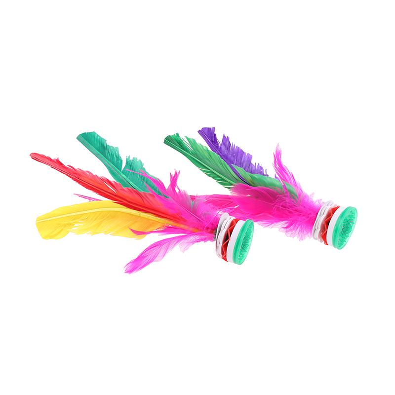 2Pc China Jianzi Fancy Shuttlecock Fitness Entertainment for Physical Exercise
