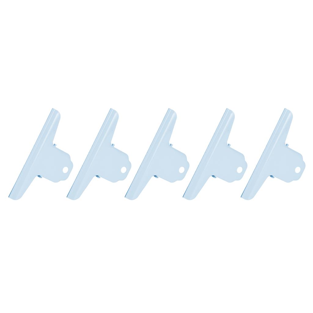 10pcs Metal Clip Iron Large Clip Strong Clamping Force Paper Clips for School Tickets Photos