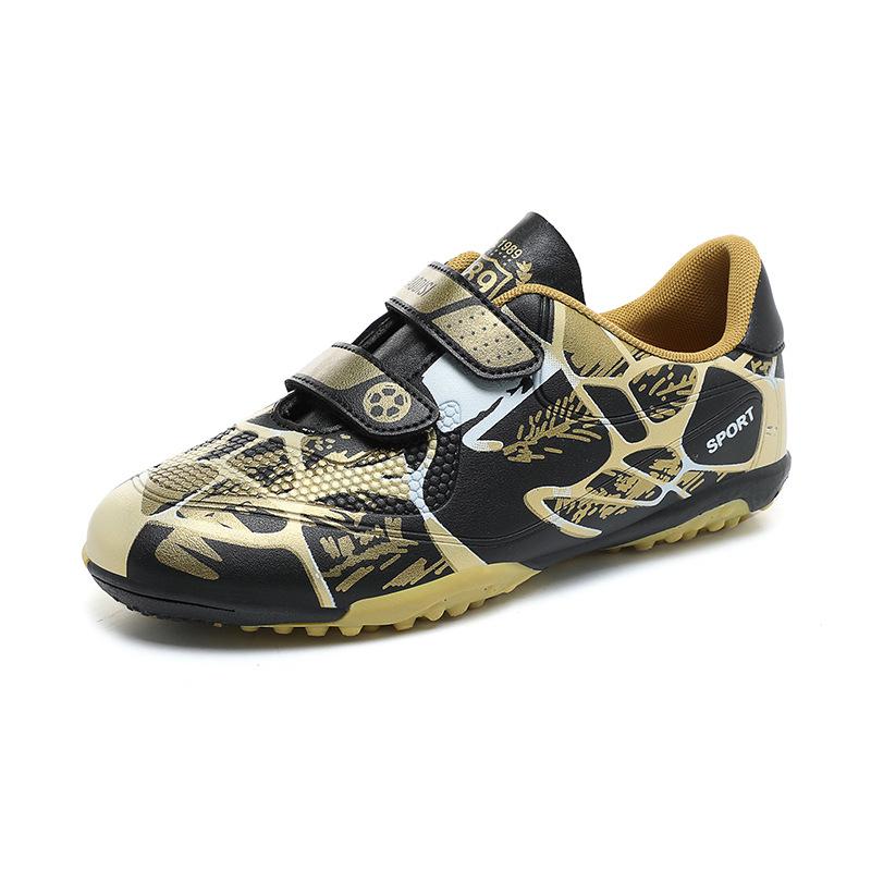 Прямые продажи с фабрики популярные футбольные бутсы на липучке большого размера детские мужские и женские длинные шипы сломанные шипы начальная и средняя школа соревновательные