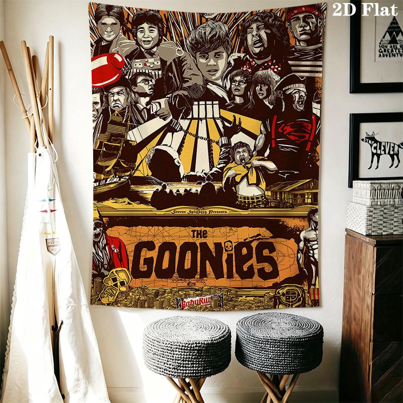 The Goonies Pattern Home Decor Tapestry, Wall Hanging, Decorative RV Wall Cloth.DGT0925286