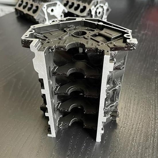 Модель двигателя. Держатель для визитных карточек. Большая емкость. Домашний офис. Школа. Настольный блок двигателя. Статуэтка из смолы. Ручка для визитных карточек. Стационарная подставка для хранения.