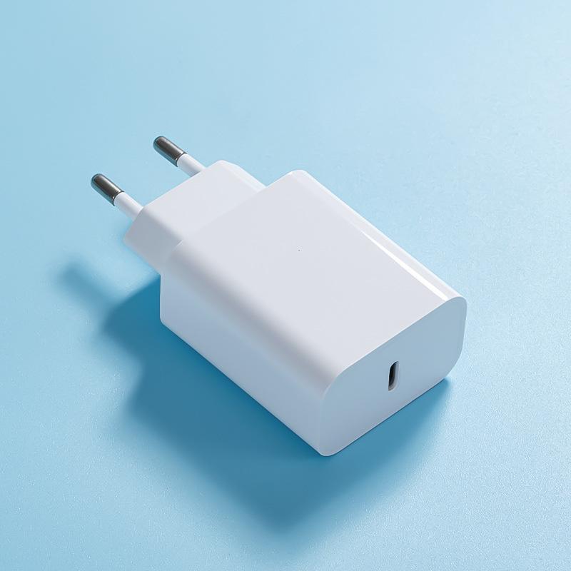 Европейская и американская головка для быстрой зарядки на основе нитрида галлия мощностью 30 Вт, подходит для зарядного устройства Apple с одним портом для мобильного телефона